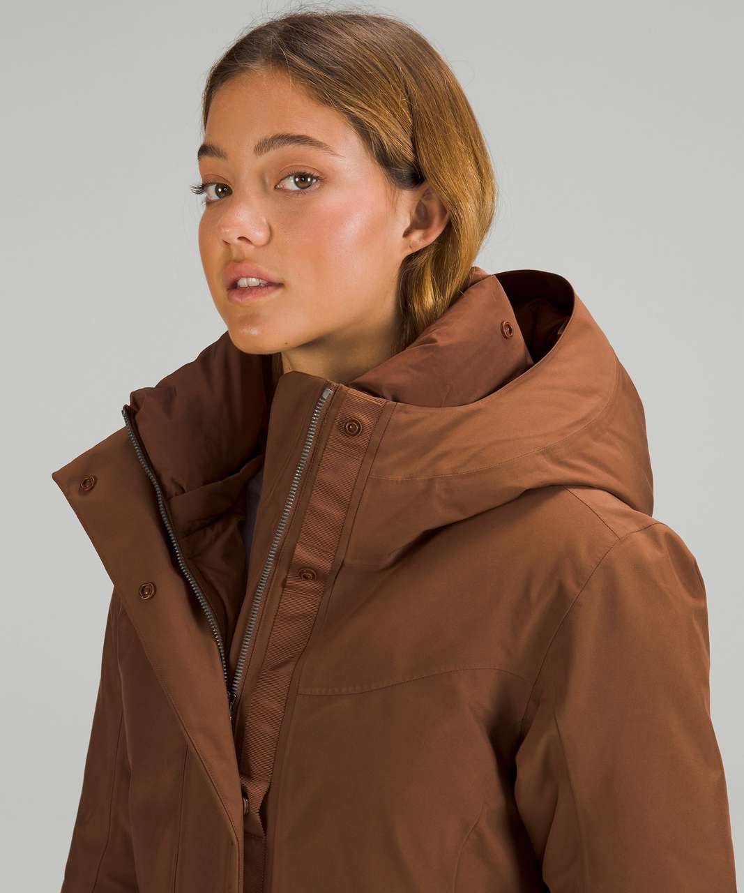 Lululemon Snow Warrior Parka - Roasted Brown