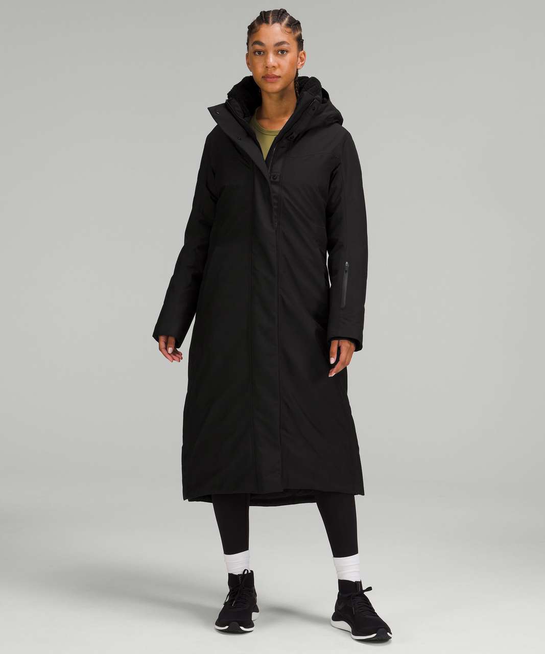 Lululemon Snow Warrior Long Parka - Black