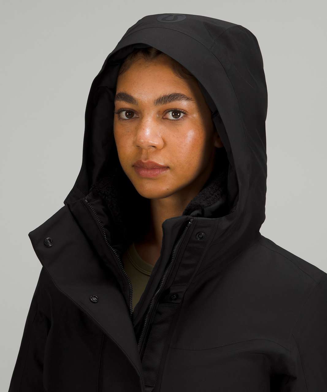 Lululemon Snow Warrior Long Parka - Black - lulu fanatics