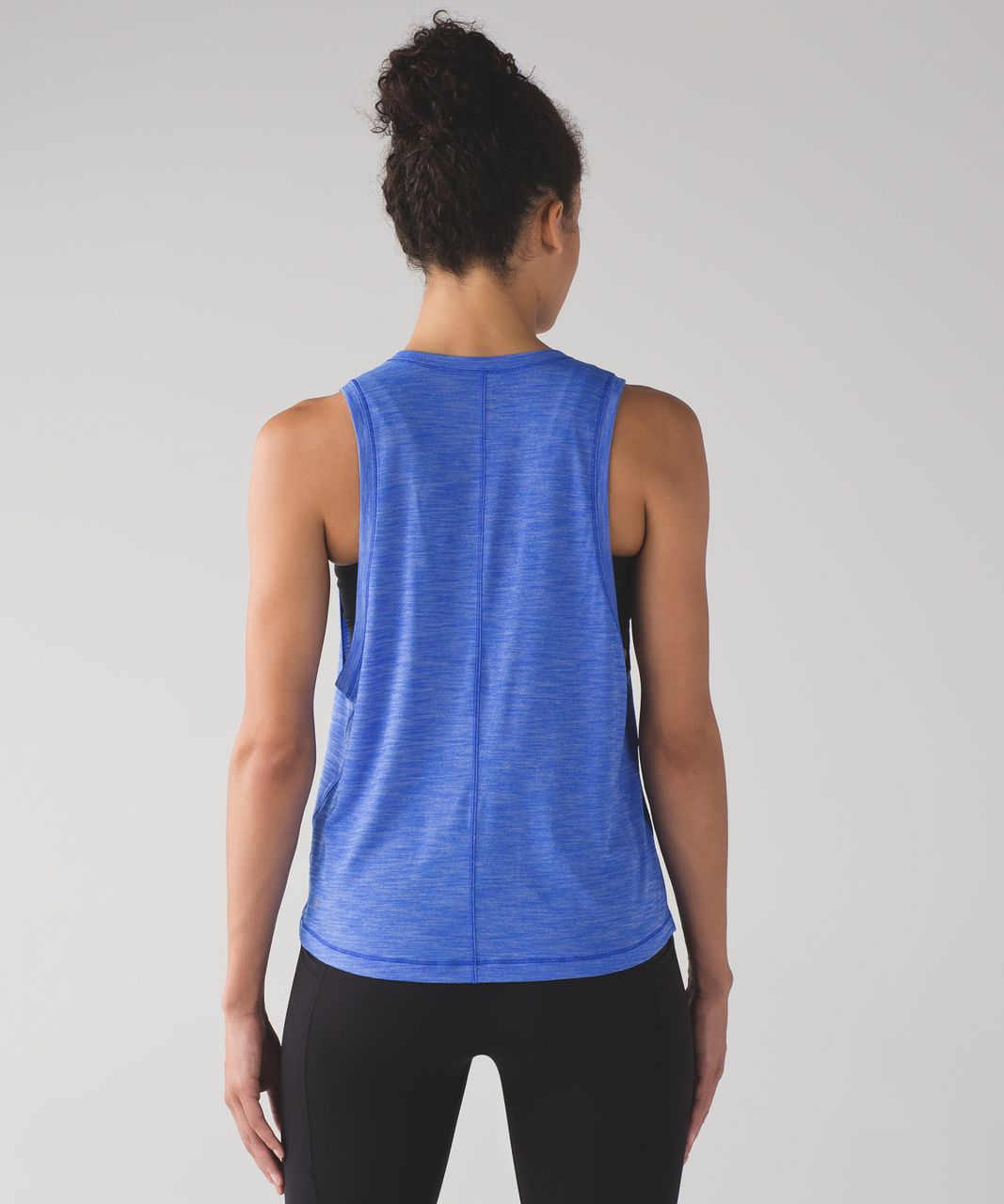 Lululemon Cardio Squad Tank II - Heathered Cerulean Blue