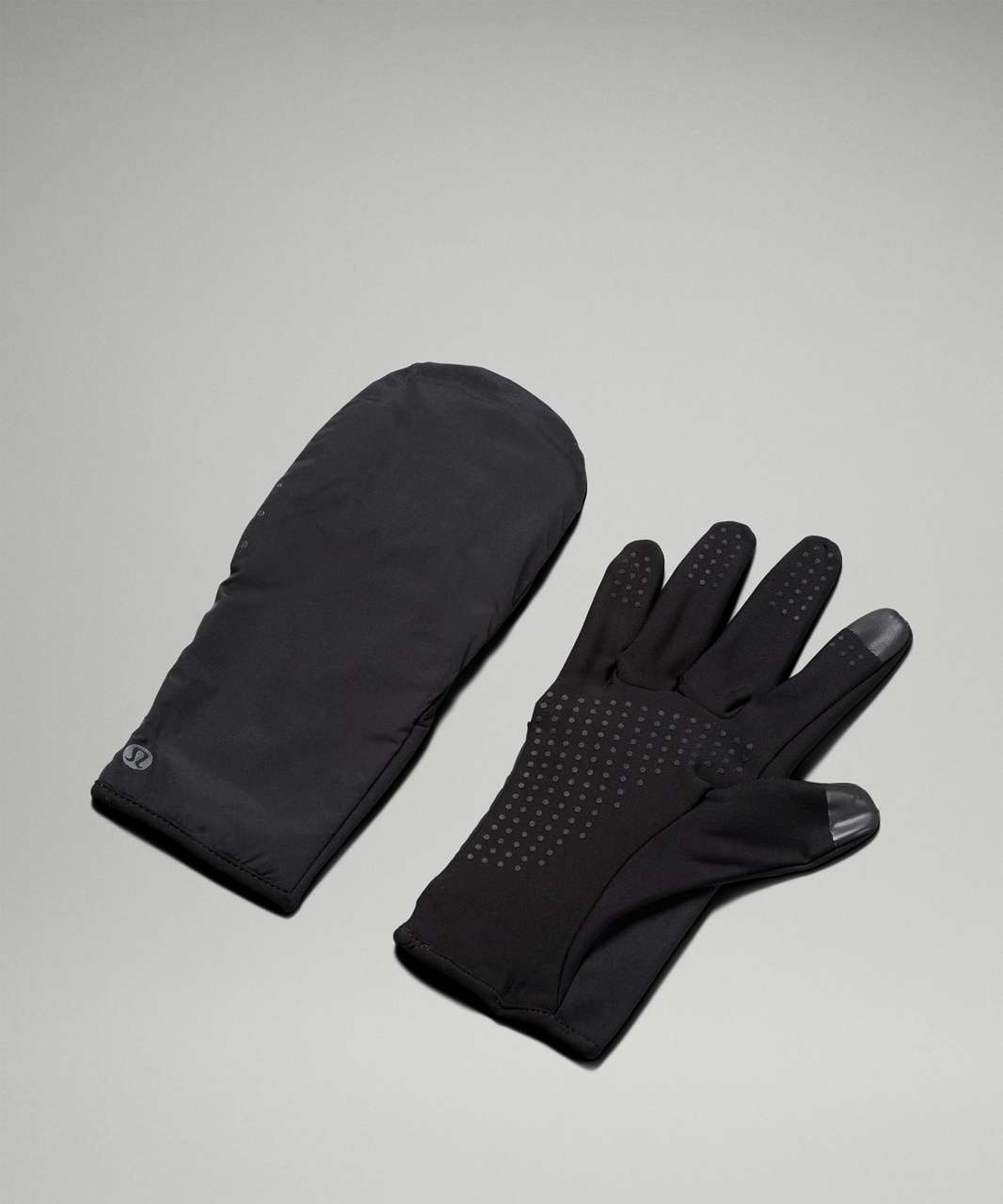 Lululemon Run for It All Hooded Gloves - Black