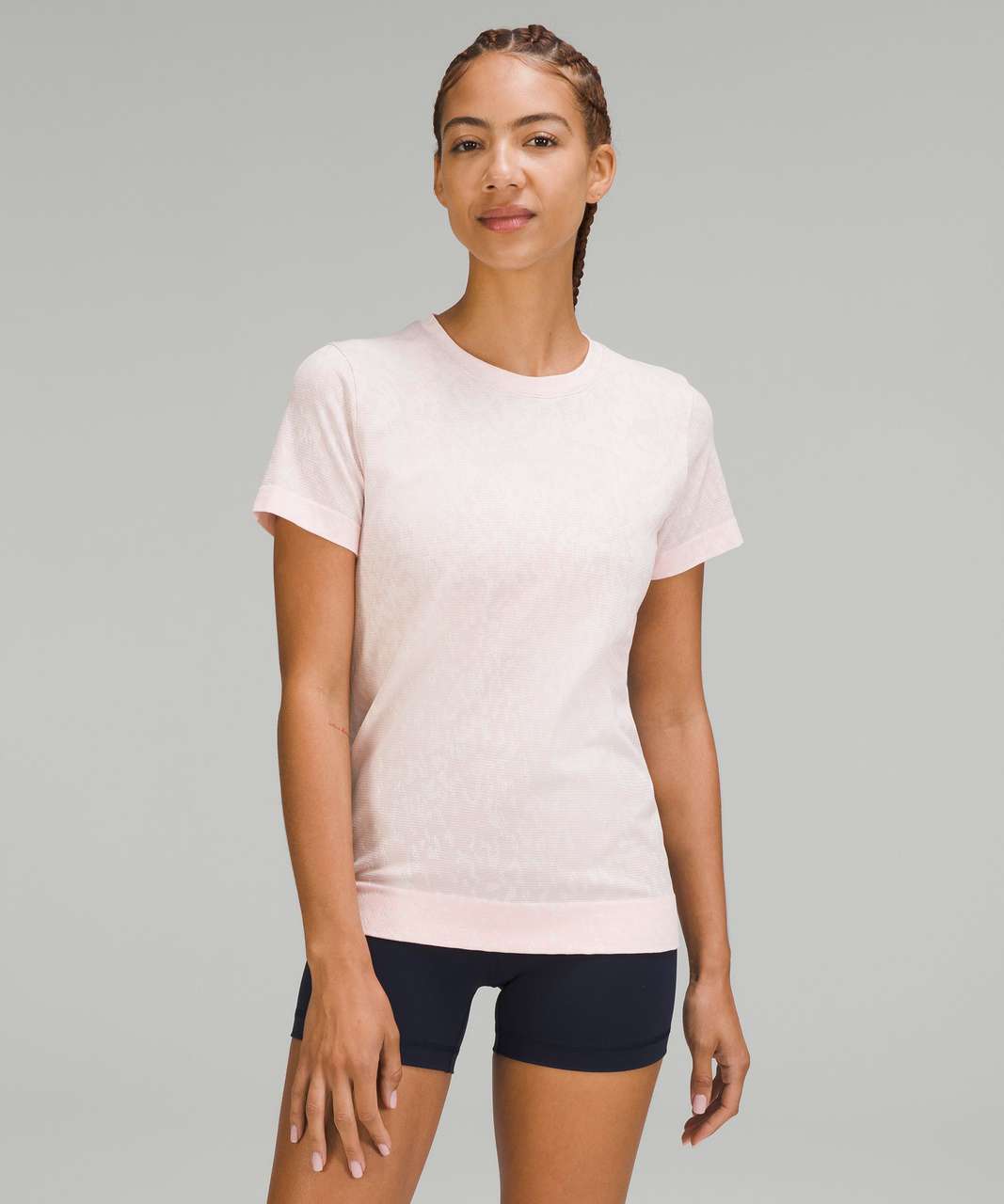 Lululemon Swiftly Relaxed Short Sleeve - Covered Camo Strawberry ...