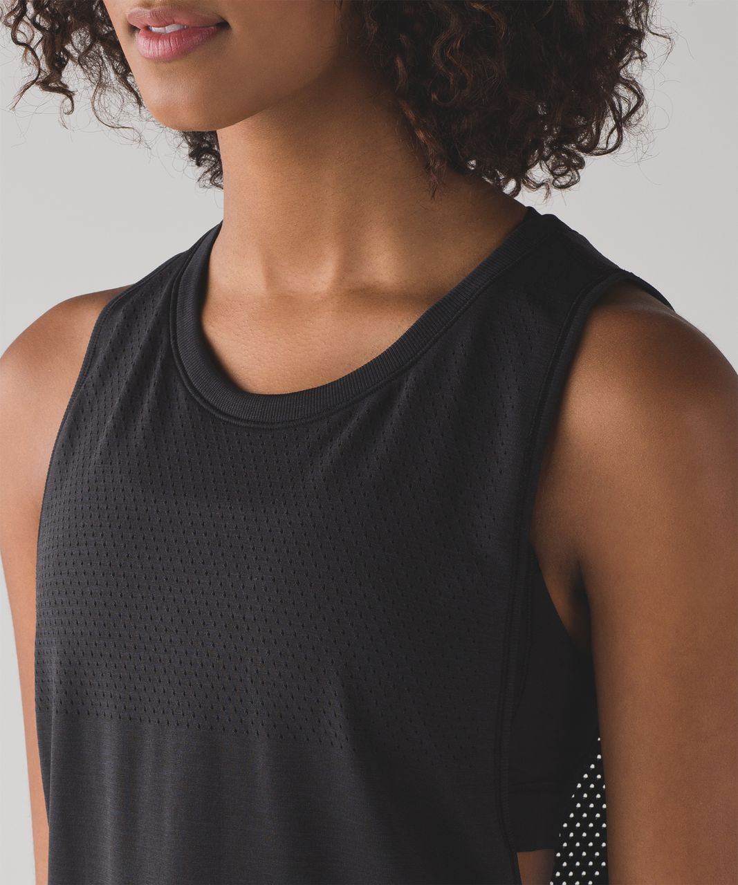 Lululemon Breeze By Muscle Tank - Black / Black