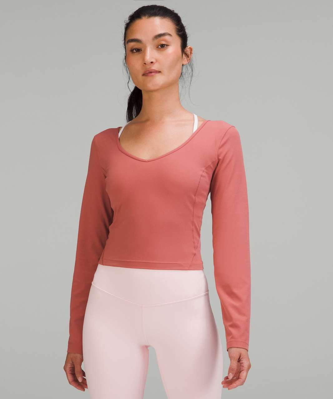 Lululemon Align Long Sleeve Shirt - Brier Rose