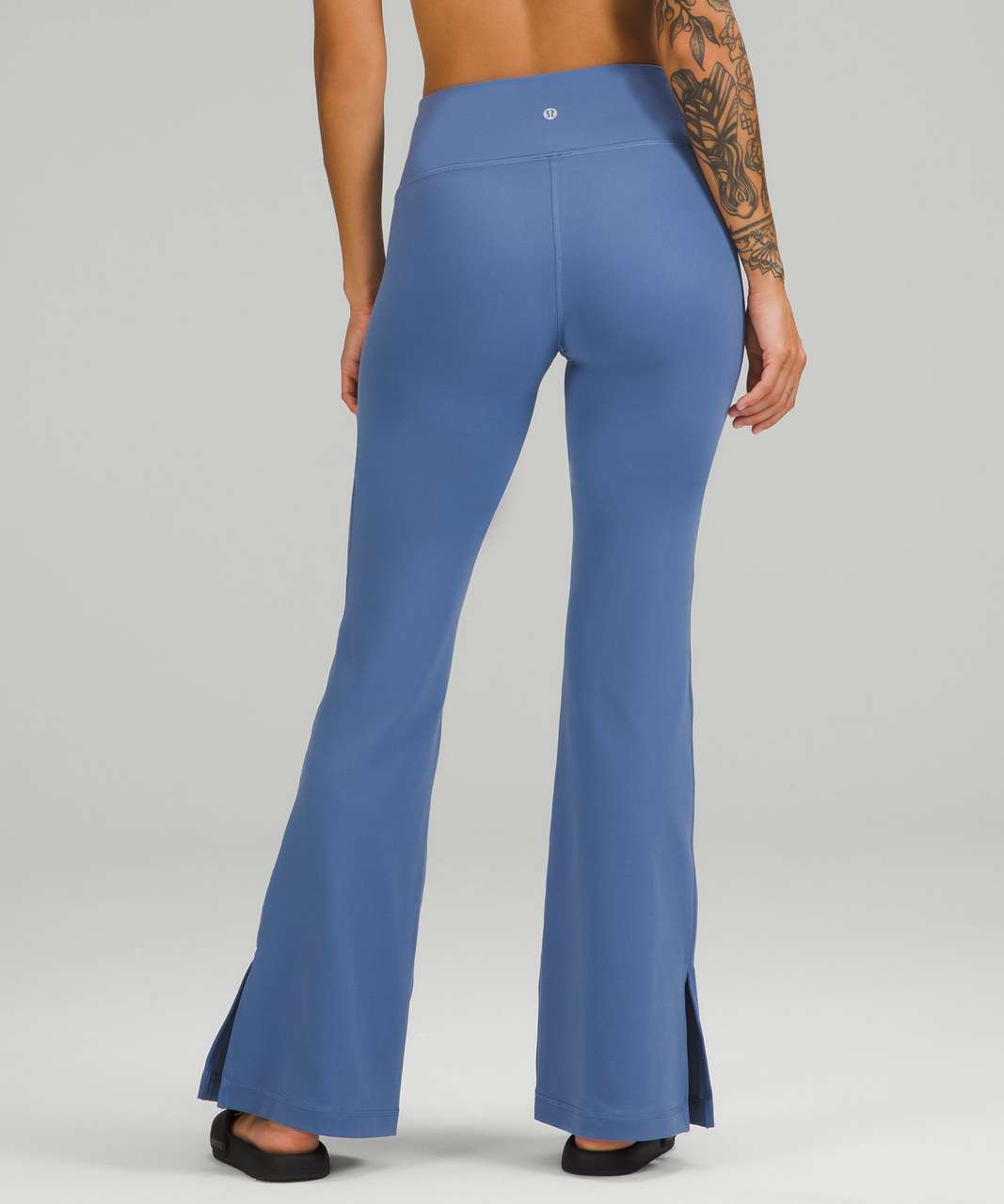 Lululemon Groove Super-High-Rise Split-Hem Flare Pant *Nulu - Water Drop -  lulu fanatics