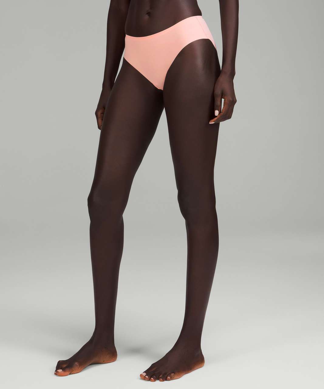 Lululemon InvisiWear Mid-Rise Bikini Underwear - Dew Pink