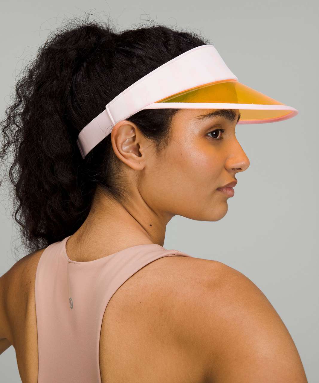 Lululemon Translucent Visor - Strawberry Milkshake / Orange