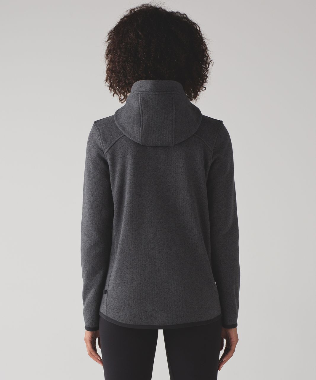 Lululemon Its Fleecing Cold Pullover - Heathered Black / Black