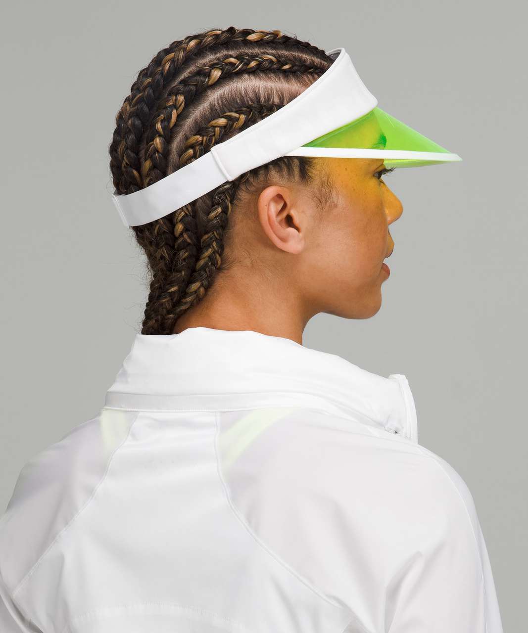 Lululemon Translucent Visor - White / Green