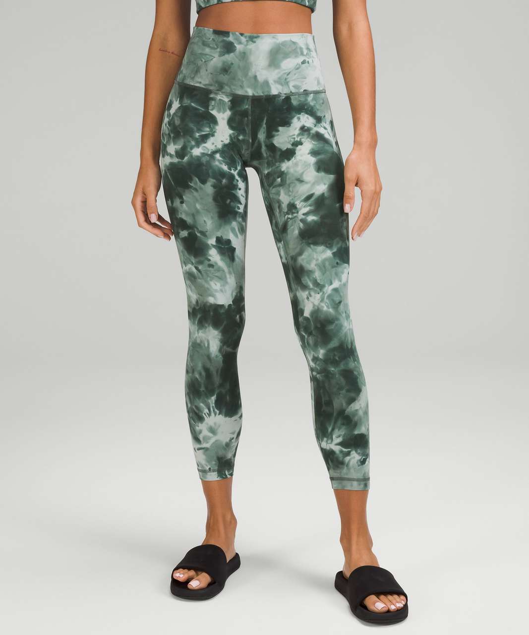 lululemon athletica, Pants & Jumpsuits, Lululemon 222 Instill High Rise  Tight 25 Smoked Spruce Leggings