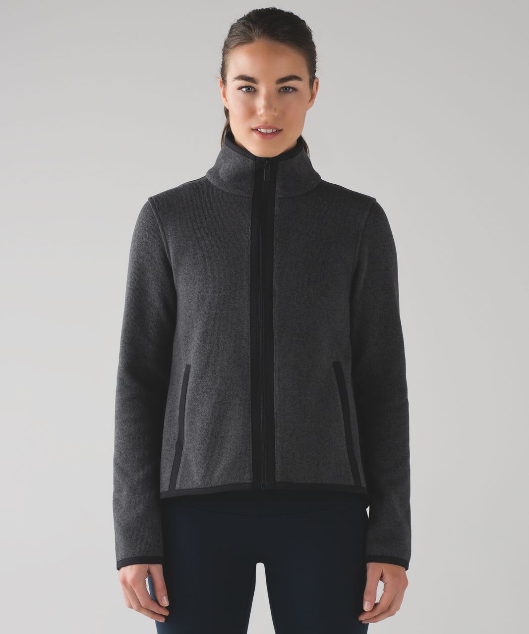 Lululemon Run For Cold Jacket - Black - lulu fanatics