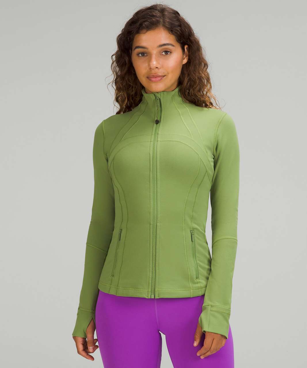 Lululemon Define Jacket *Luon - Green Foliage