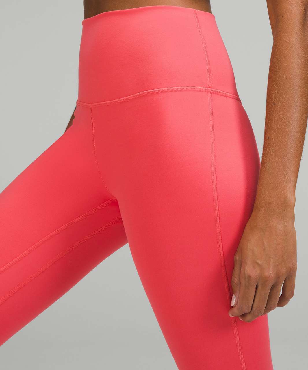 Lululemon Align HR Pant 25” Size 12 Raspberry Cream RPCR neon pink ~ Nulu  NWT