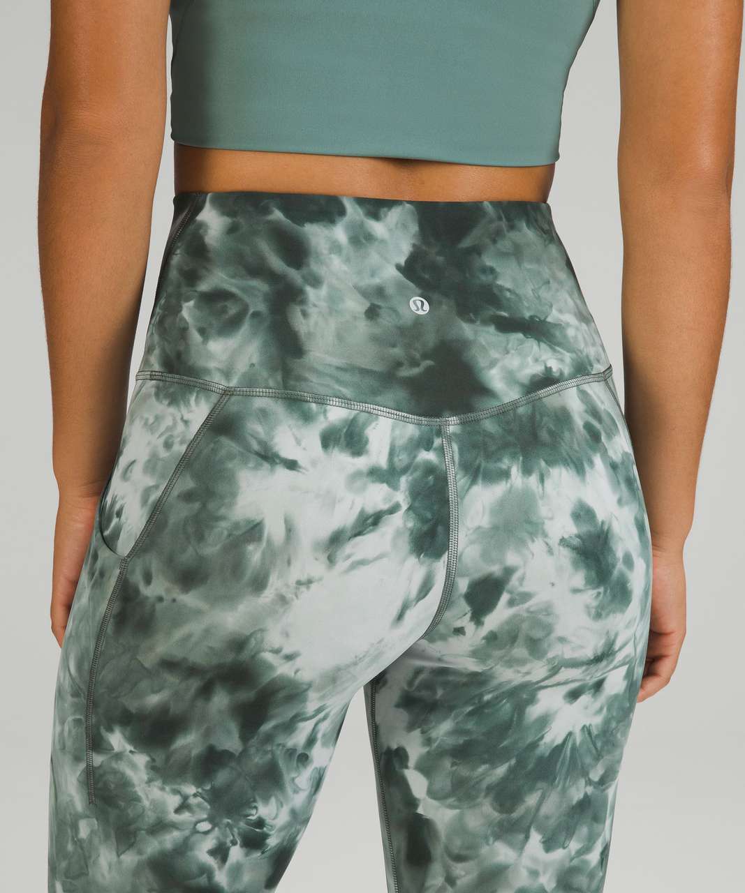 Lululemon Align Pant 25 *Diamond Dye - Diamond Dye Graphite Grey Bronze  Green - lulu fanatics