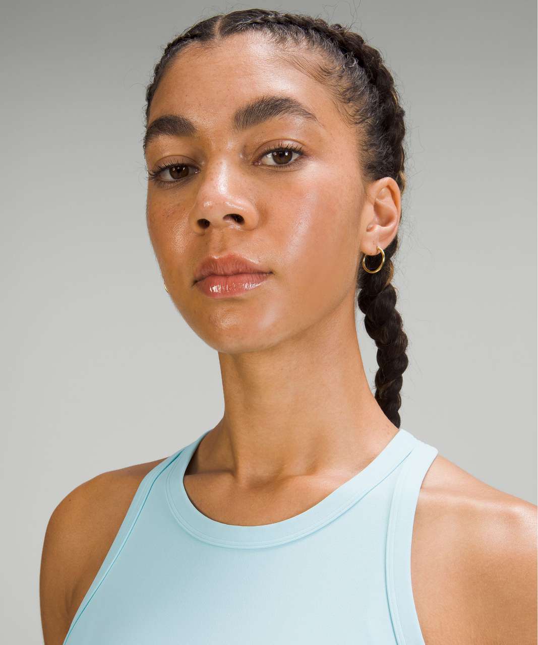 Lululemon Align Waist-Length Racerback Tank Top - Icing Blue