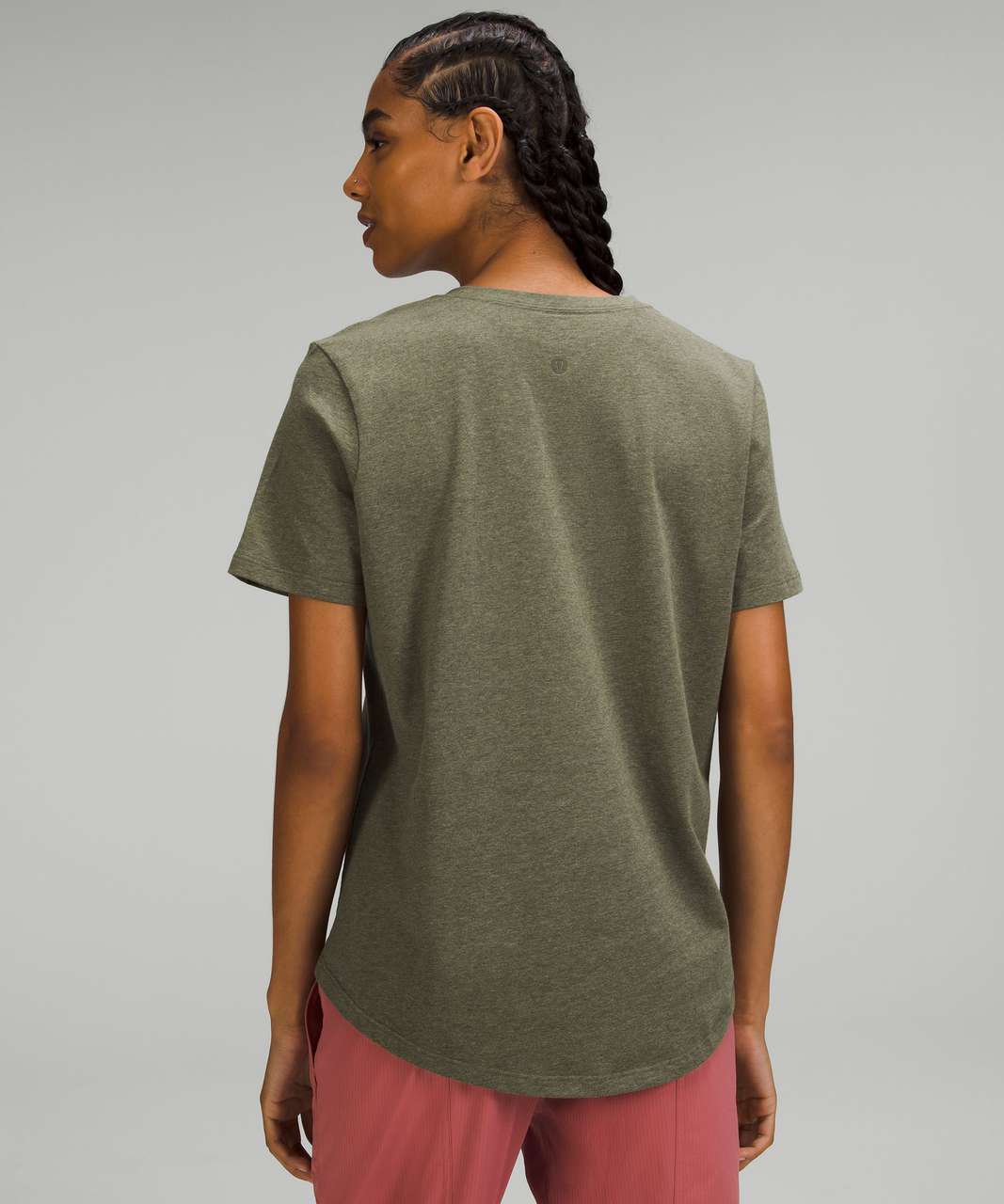 Lululemon Love Crew T-Shirt - Heathered Carob Brown