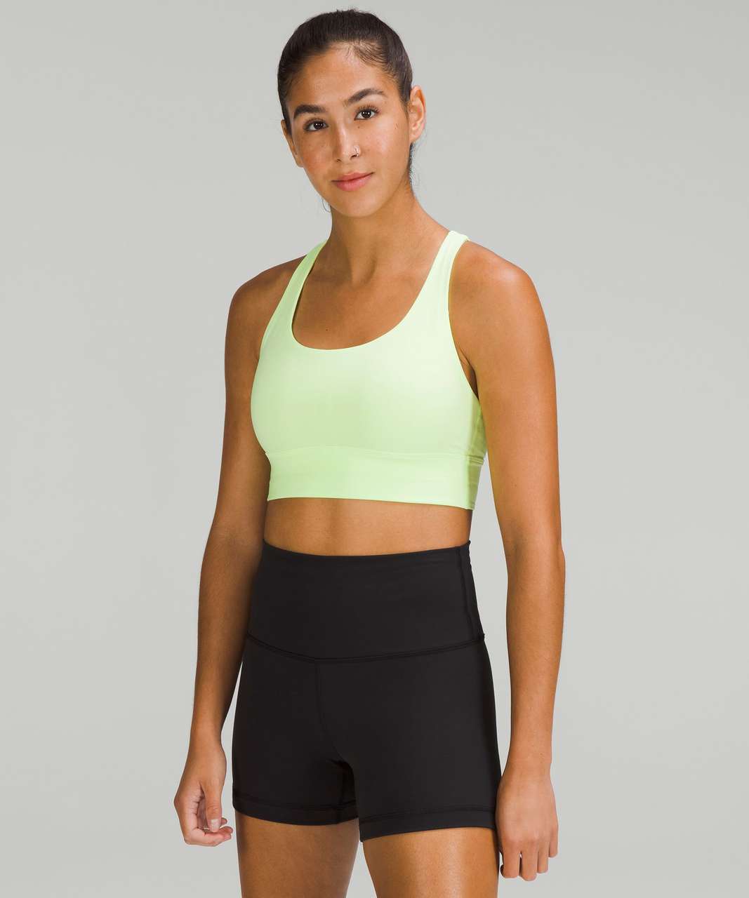 Lululemon Energy Longline Bra *Medium Support, B–D Cups - Faded Zap