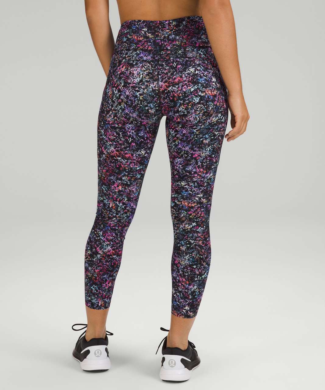 Lululemon Fast and Free High Rise Tight 25 in Floral Flux Multi Size 4