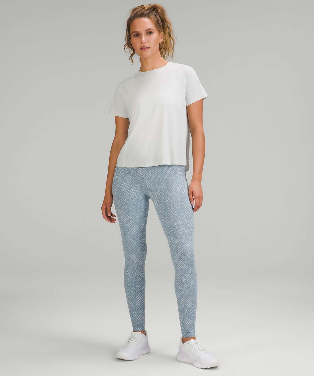 Lululemon Swift Speed High-Rise Tight 28" - Reptilia Jacquard Chambray