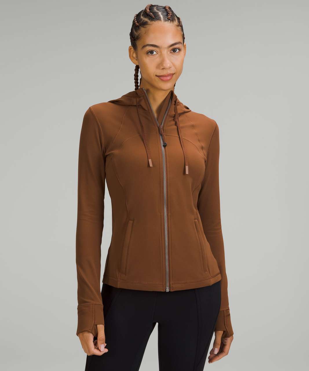 Lululemon Hooded Define Jacket *Nulu - Roasted Brown - lulu fanatics