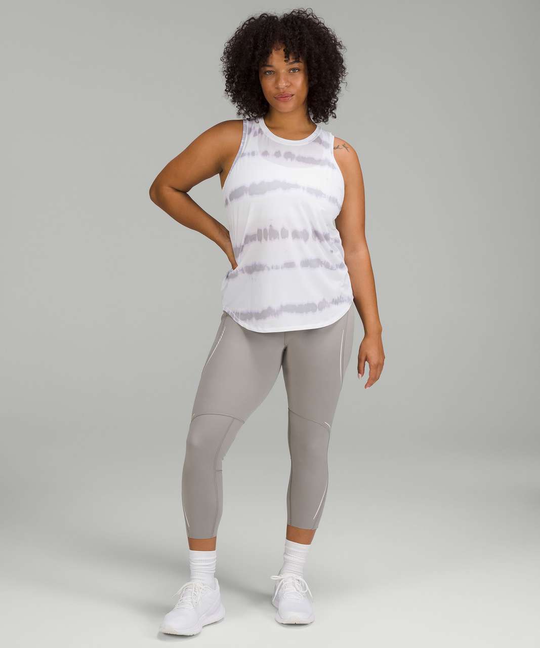 NWT [Size 4] Lululemon Women's High Neck Run and Train Tee HYFL