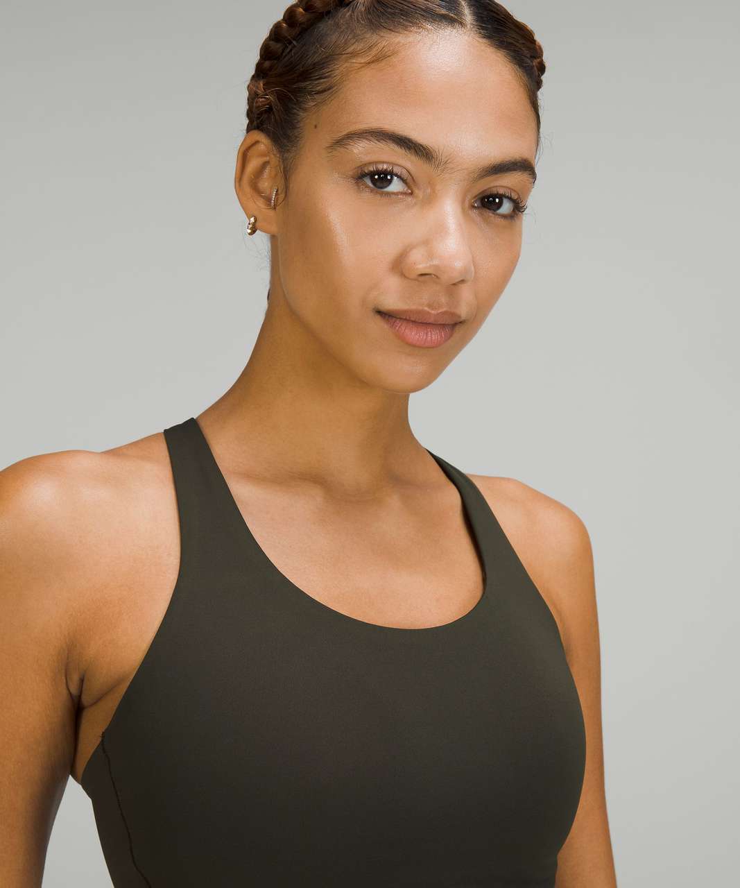 Lululemon Energy Bra *High Support, B–DDD Cups - Dark Olive