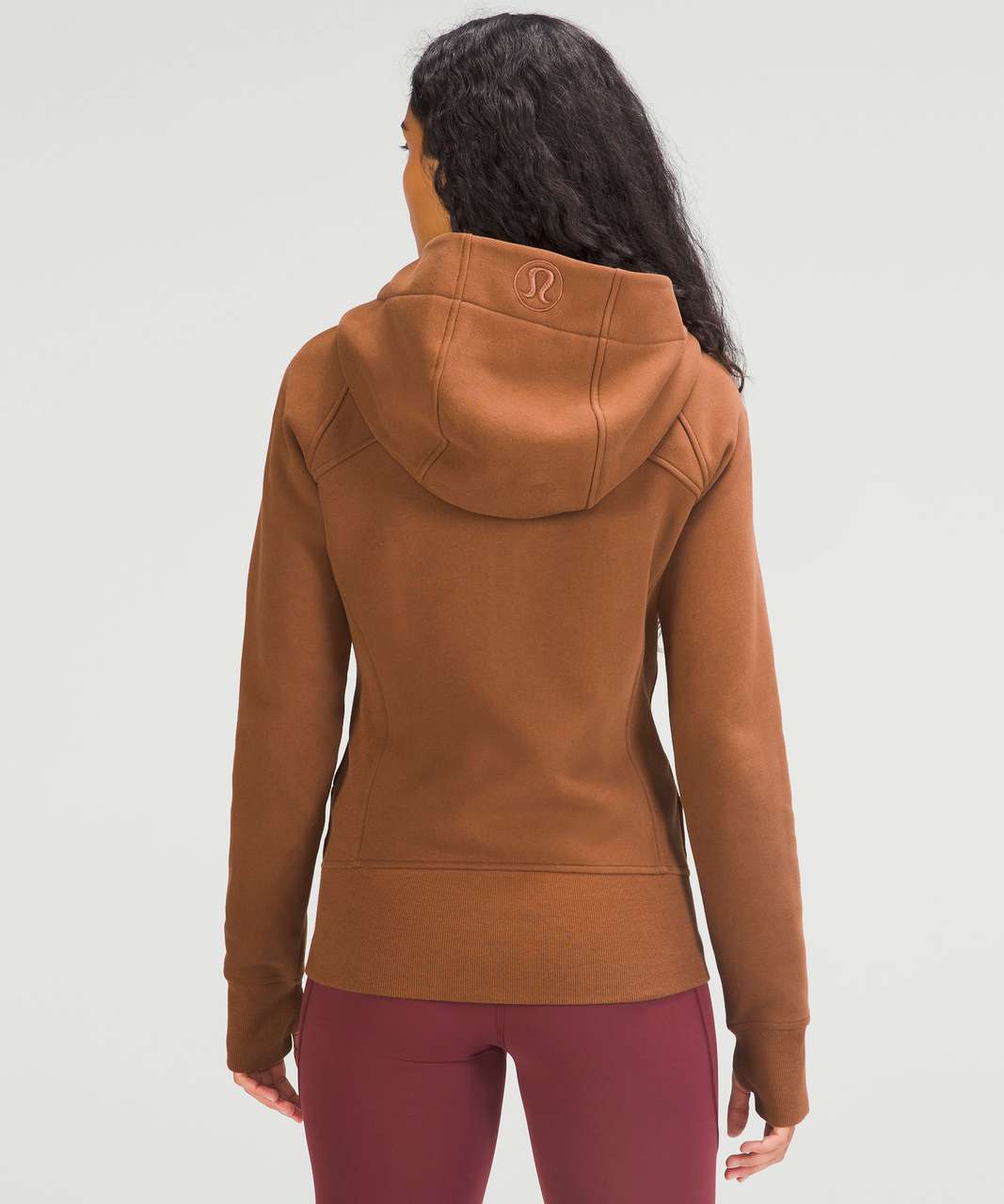 Lululemon Scuba Full-Zip Hoodie - Roasted Brown