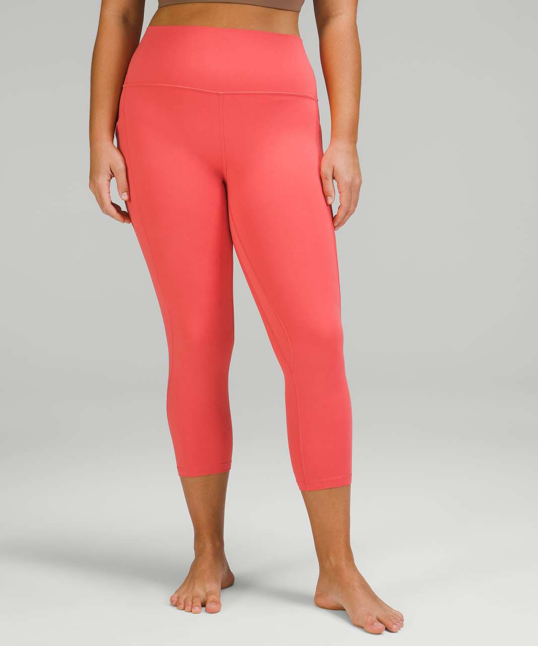 Lululemon Align High-Rise Crop with Pockets 23" - Pale Raspberry