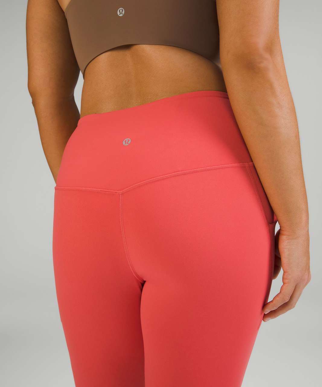 Lululemon Align High-Rise Crop with Pockets 23" - Pale Raspberry