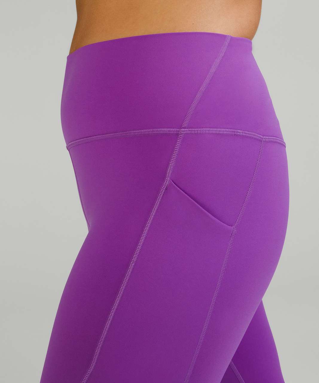 Lululemon Align High-Rise Cropped Jogger - Dark Lavender - lulu fanatics