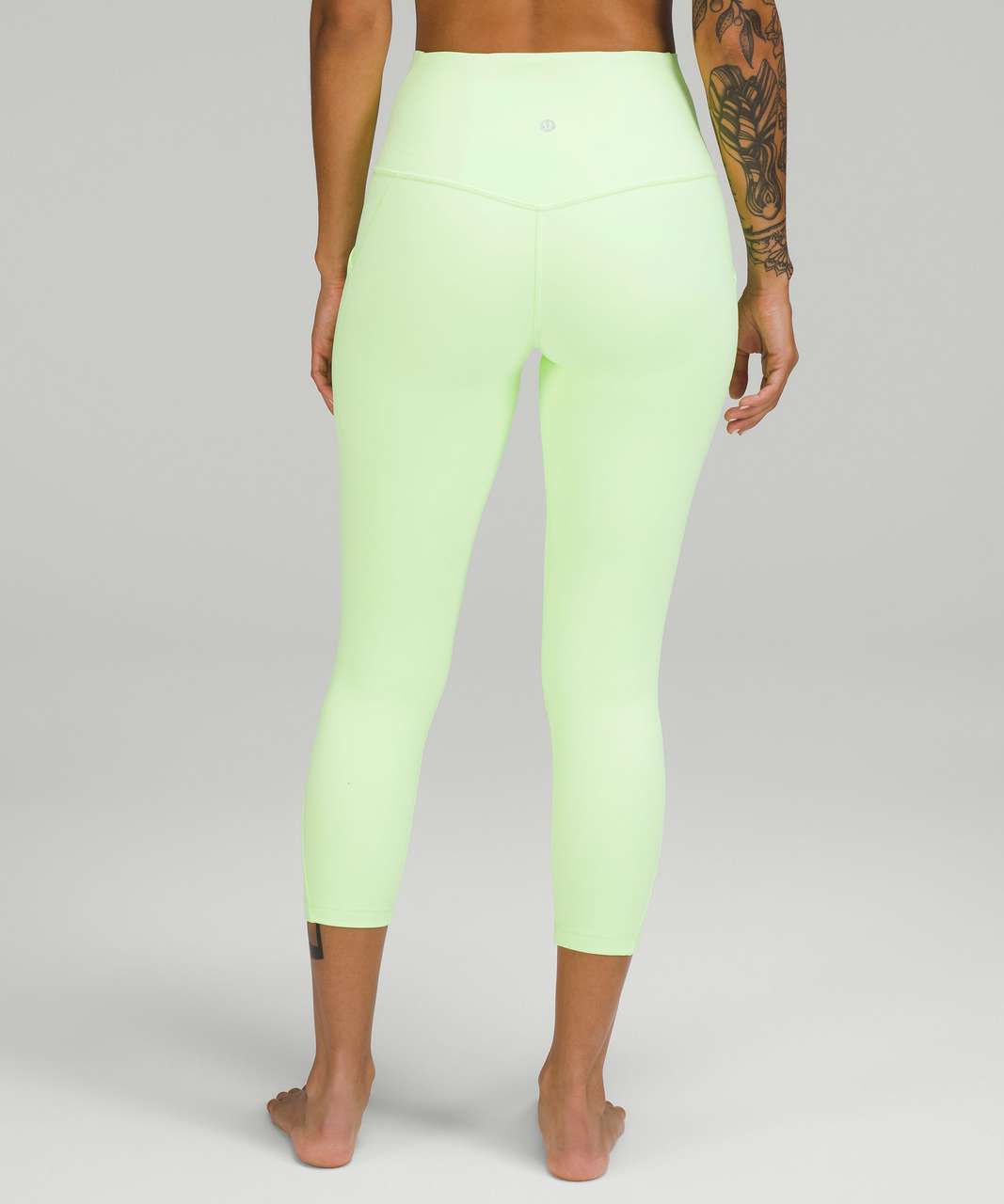 Lululemon Align High-Rise Crop with Pockets 23" - Faded Zap