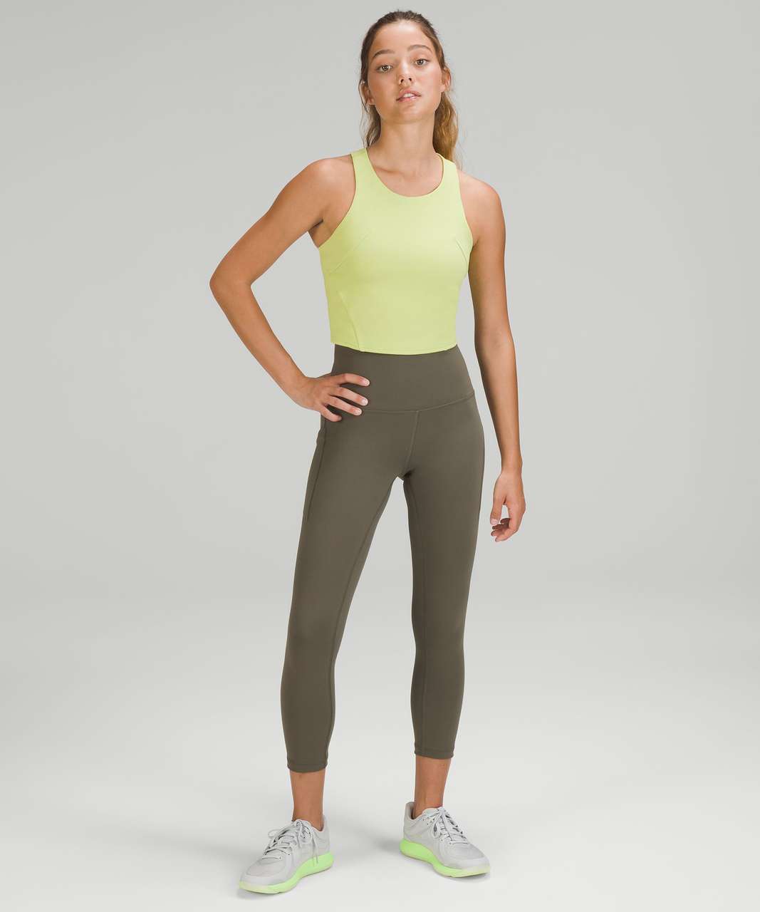 Lululemon Invigorate Training Tank Top - Wasabi - lulu fanatics