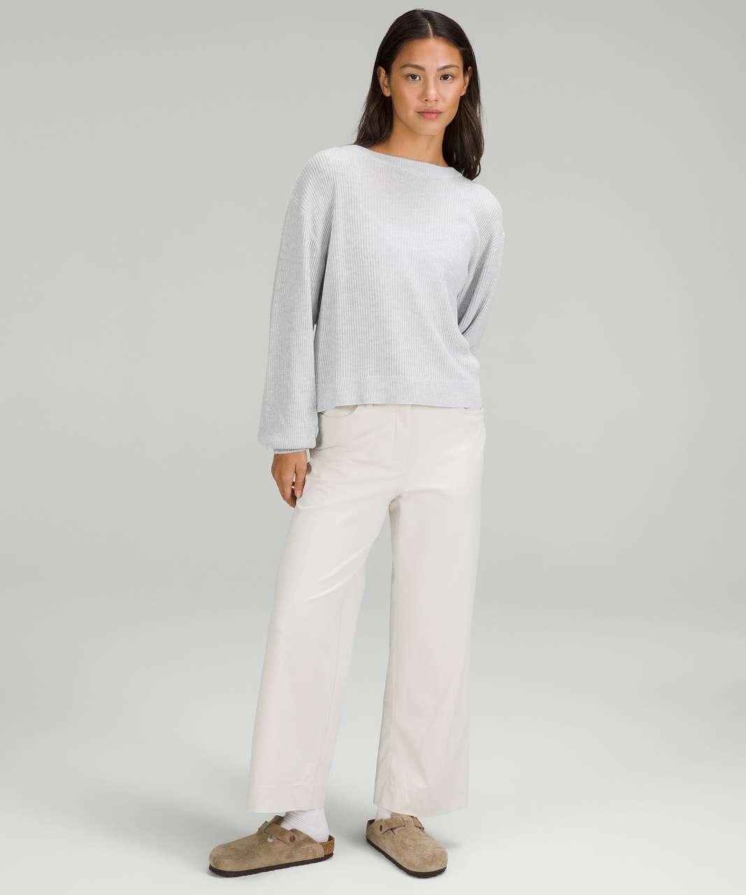 Taupe Lounge Pants - Wide-Leg Knit Pants - Cable Knit Pants - Lulus