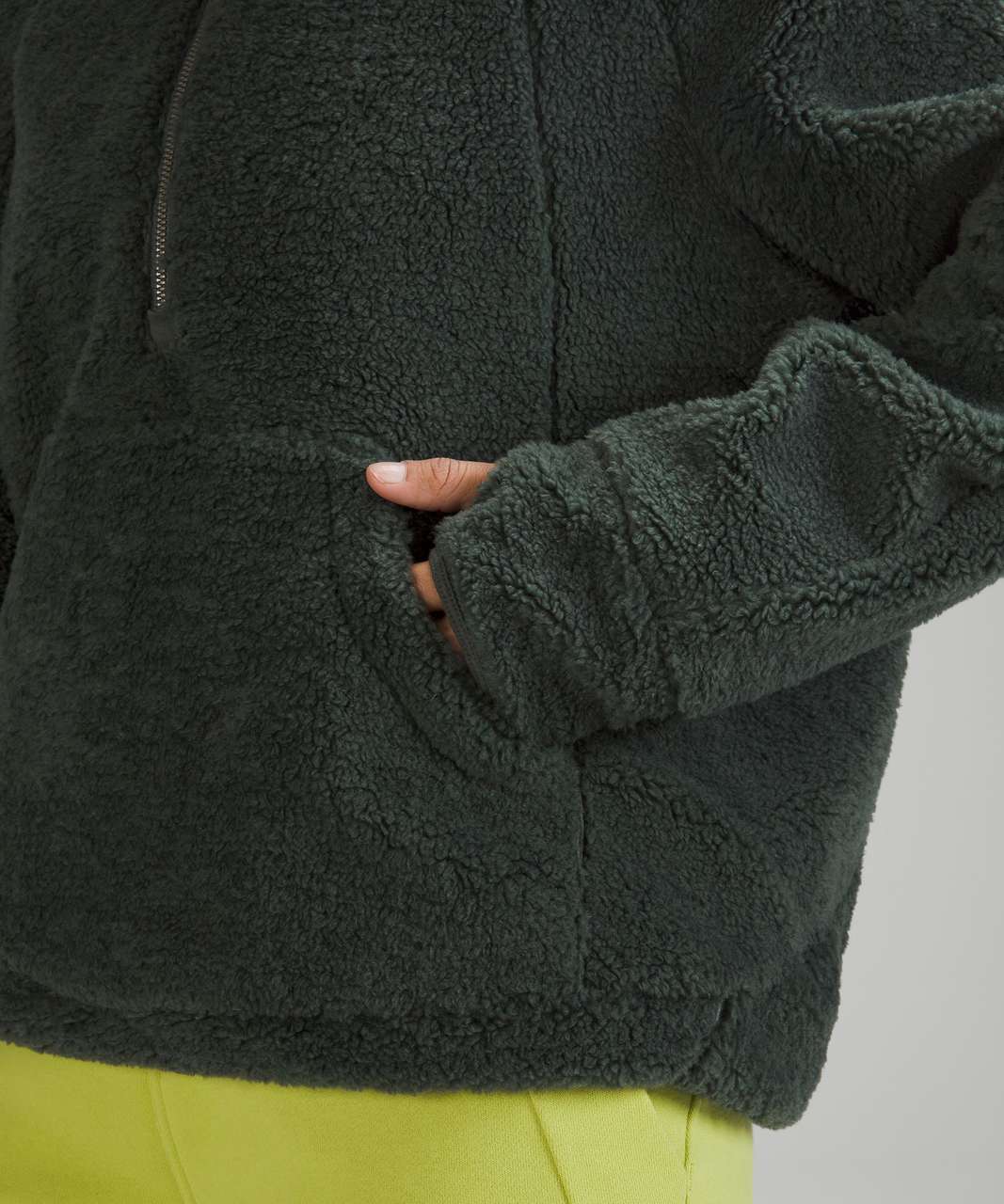 Scuba Oversized Fleece Funnel Neck