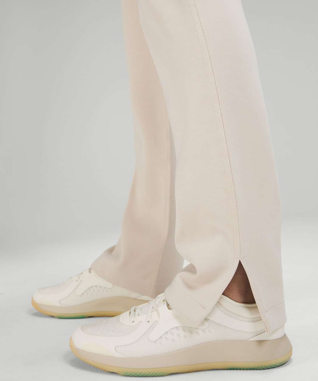 Lululemon Softstreme High-Rise Straight Leg Crop - Lemon Sorbet - lulu  fanatics