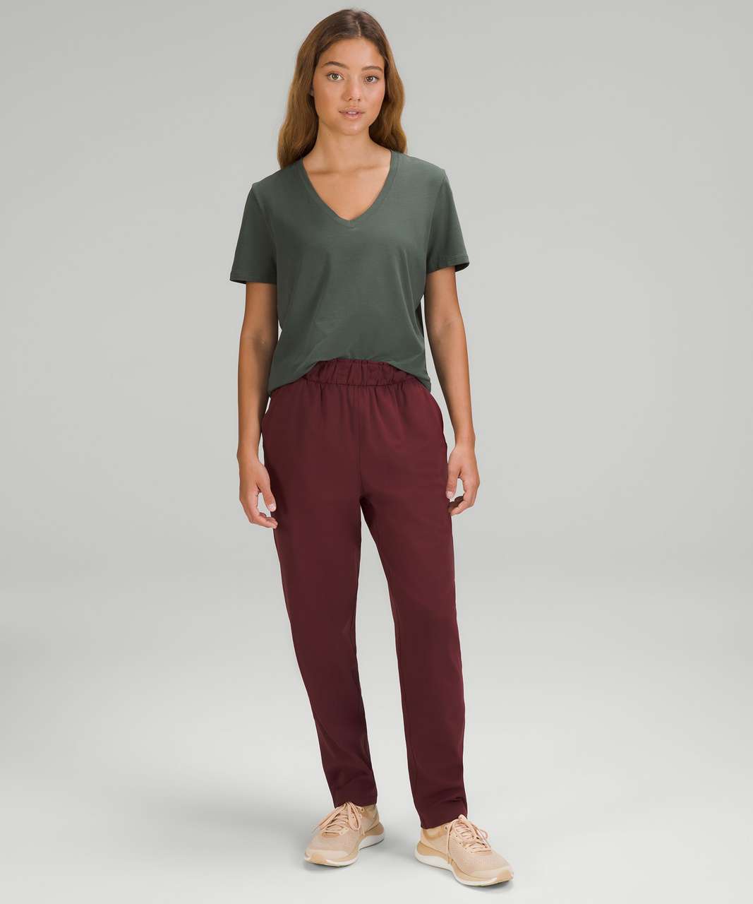 Lululemon Love V-Neck T-Shirt - Smoked Spruce