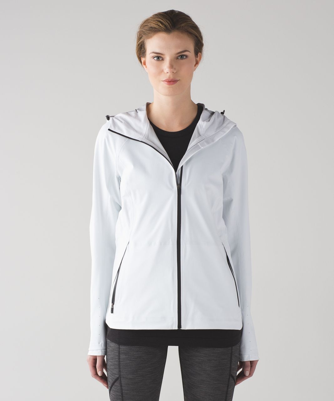 Lululemon The Rain Is Calling Jacket - White - lulu fanatics