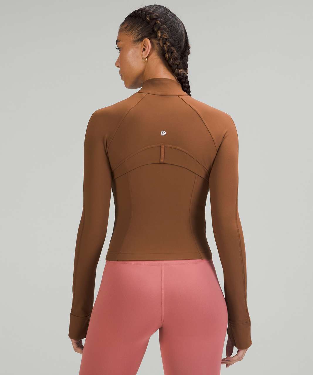 Lululemon Nulu Cropped Define Jacket - Roasted Brown