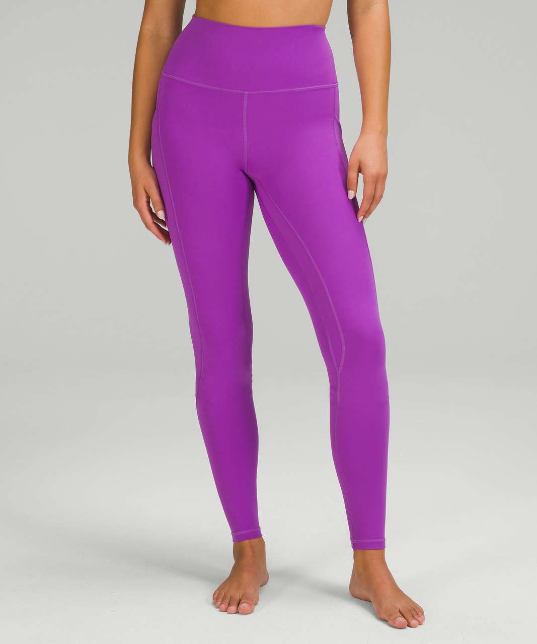 LUXEIT DIAMOND™ Purple Mash High-Waisted Leggings