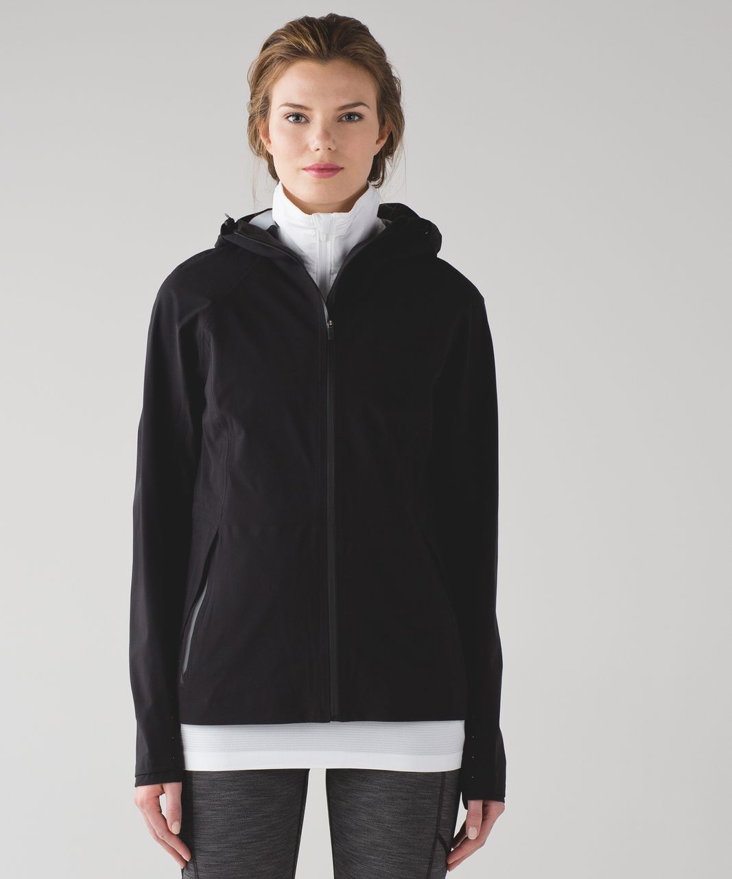 Lululemon RepelShell Rain Jacket - Black - lulu fanatics