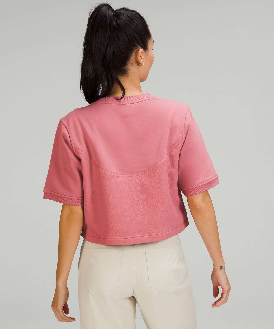 Lululemon Cotton French Terry + Swift T-Shirt - Brier Rose