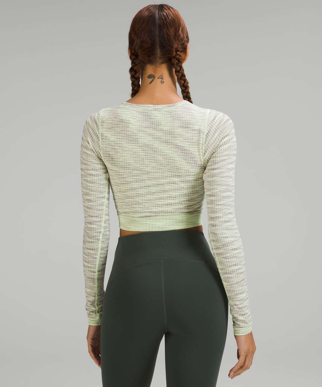 Lululemon Ebb to Street Long Sleeve Shirt-Built-in bra light support for  B/C ROV