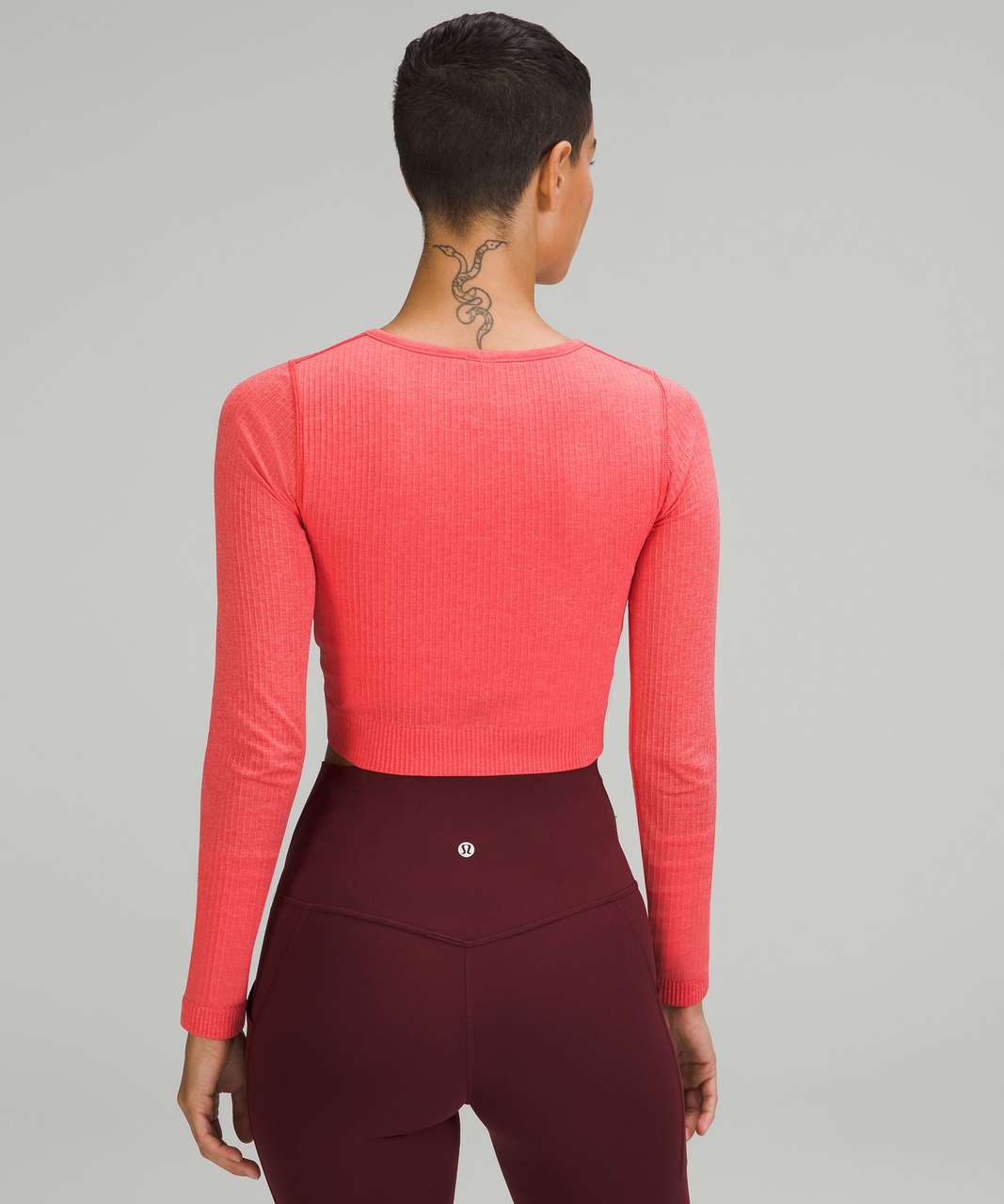 Lululemon Ebb to Street Long Sleeve Shirt - Dew Pink - lulu fanatics