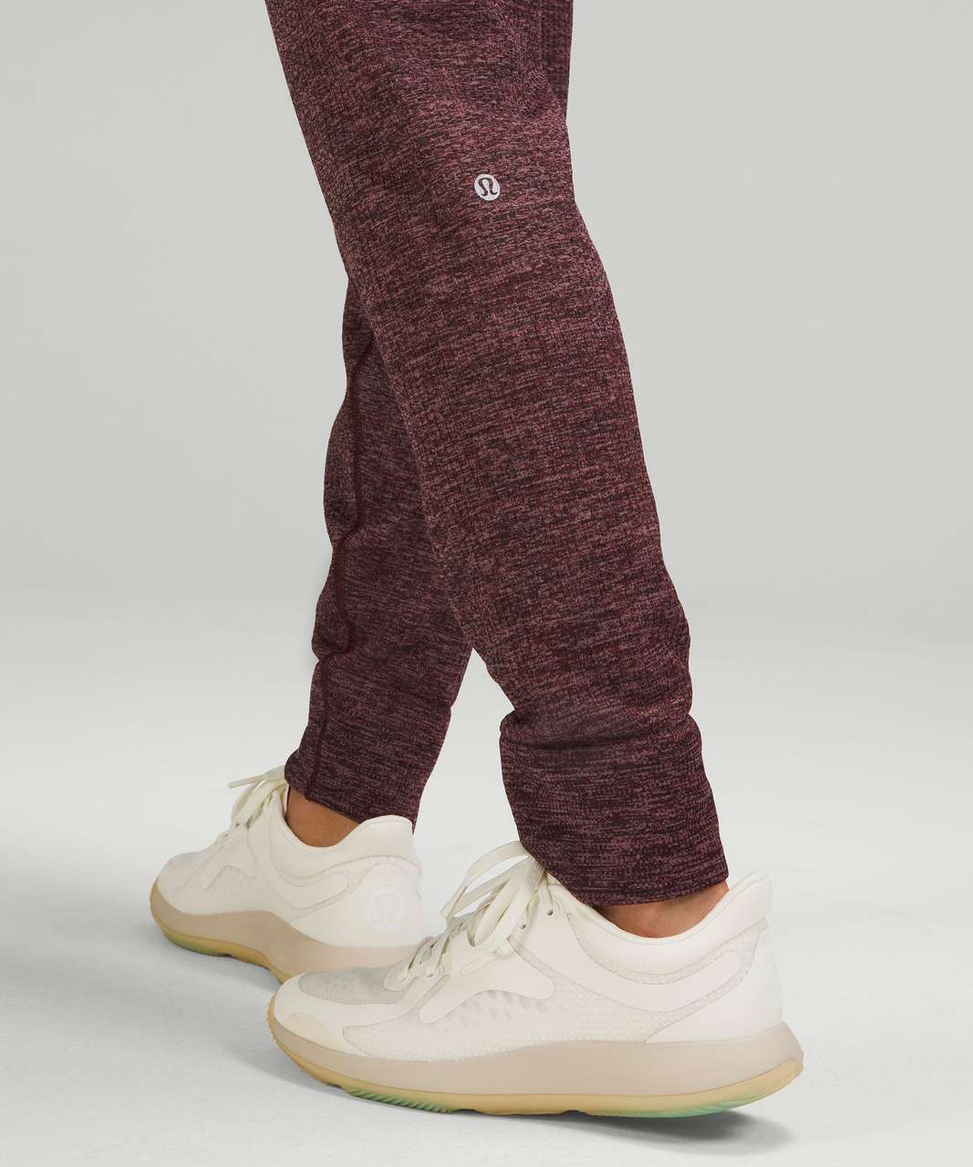 Lululemon Engineered Warmth Jogger - Mulled Wine / Pink Taupe / Black