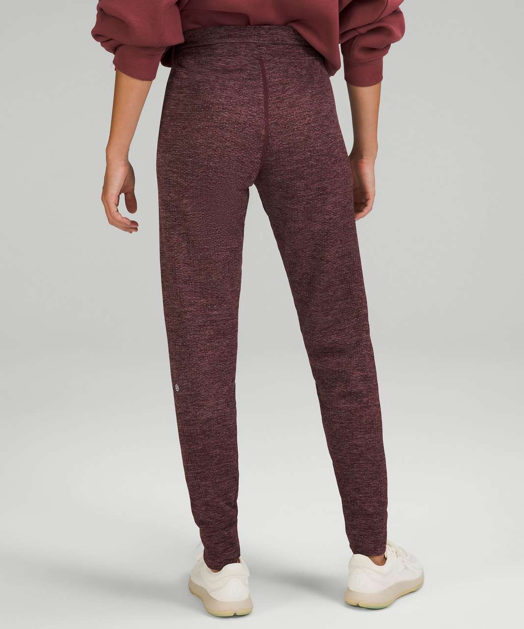 Lululemon Engineered Warmth Jogger - Mulled Wine / Pink Taupe / Black