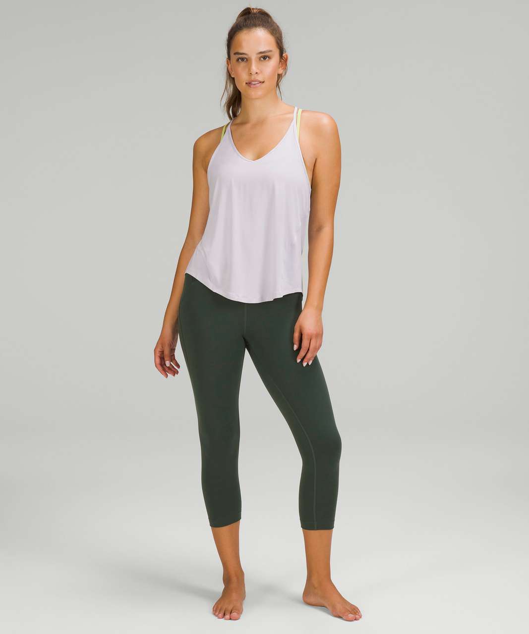 Lululemon InStill High-Rise Crop 21" - Smoked Spruce