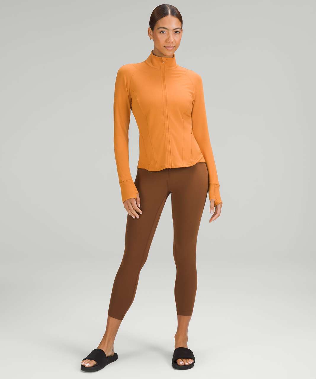 Lululemon InStill Jacket - Autumn Orange - lulu fanatics