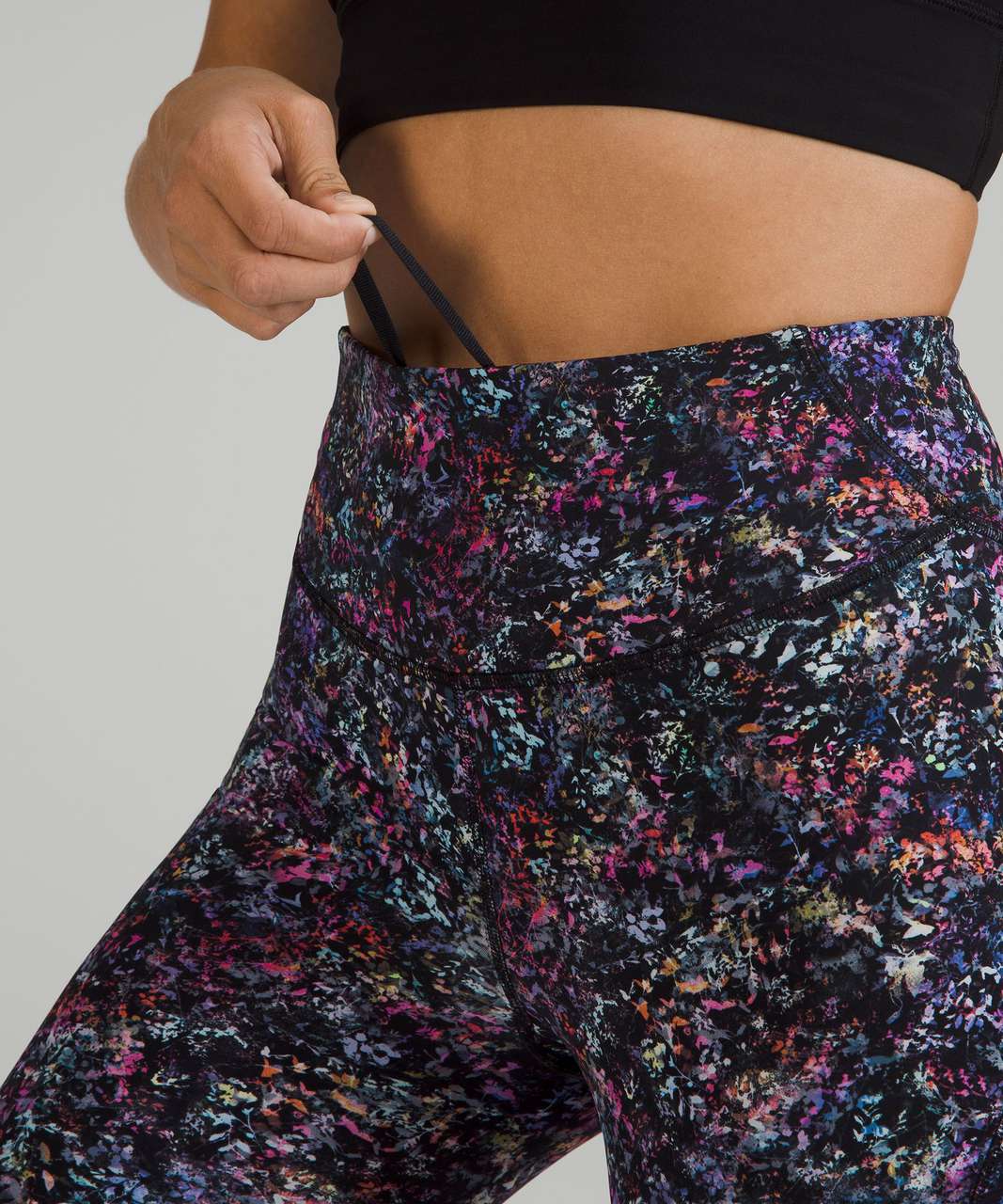 Lululemon Base Pace High-Rise Tight 28 *Brushed - Floral Electric Multi -  lulu fanatics