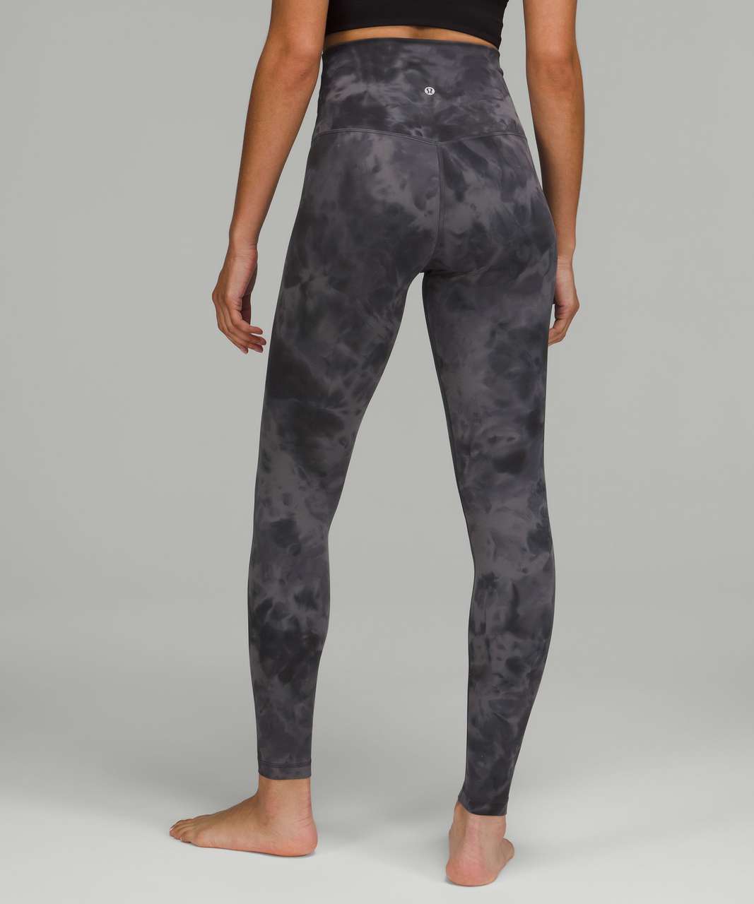 Lululemon Align Super-High-Rise Pant 28" - Diamond Dye Pitch Grey Graphite Grey