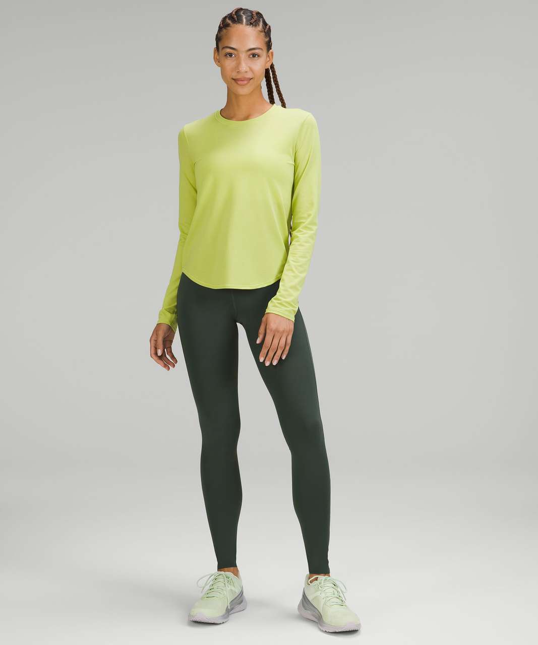 Lululemon Base Pace High-Rise Tight 31" - Smoked Spruce